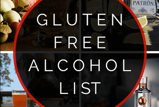 gluten free alcohol list